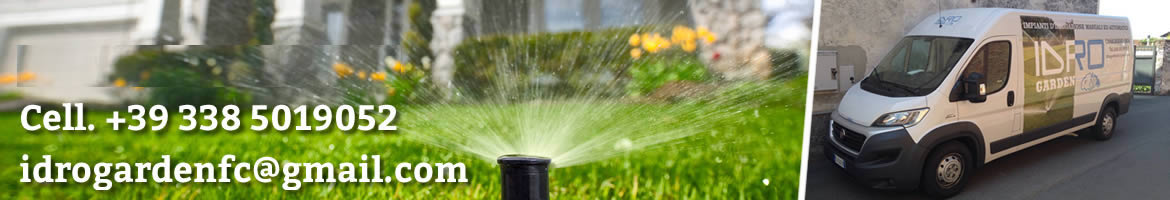 manutenzione impianti irrigazione automatici Vercelli